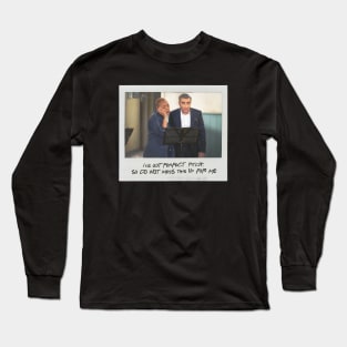 Schitt's Creek Instant Photo: Ronnie, Johnny - I've Got Perfect Pitch, So Do Not Mess This Up For Me Long Sleeve T-Shirt